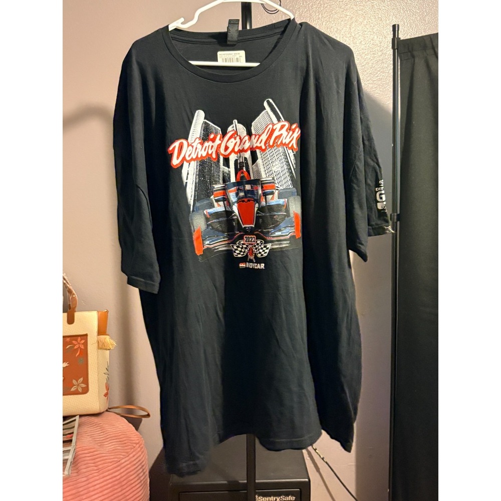 IndyCar Shirt 23 Detroit Grand Prix Black Sz 3XL
